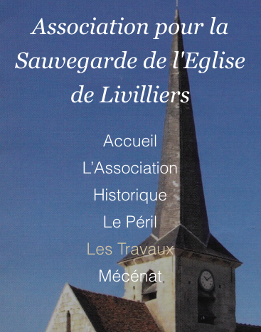 Sauvegarde de l'eglise de Livilliers